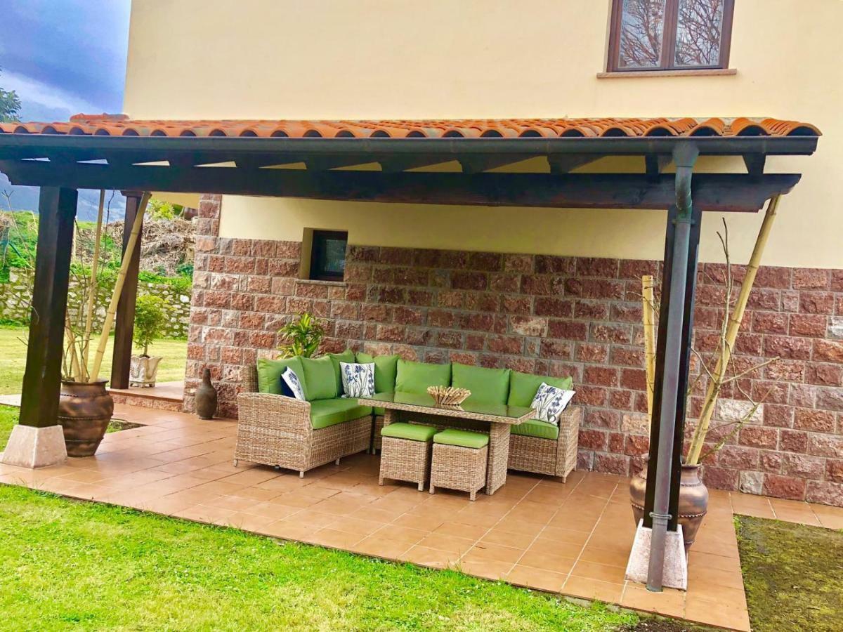 Casa Frente A Los Bufones De Pria Villa Llames de Pría Kültér fotó