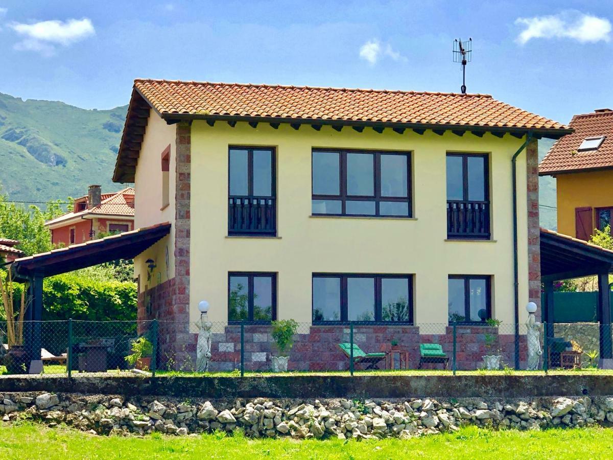Casa Frente A Los Bufones De Pria Villa Llames de Pría Kültér fotó
