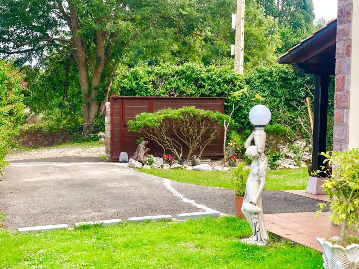 Casa Frente A Los Bufones De Pria Villa Llames de Pría Kültér fotó