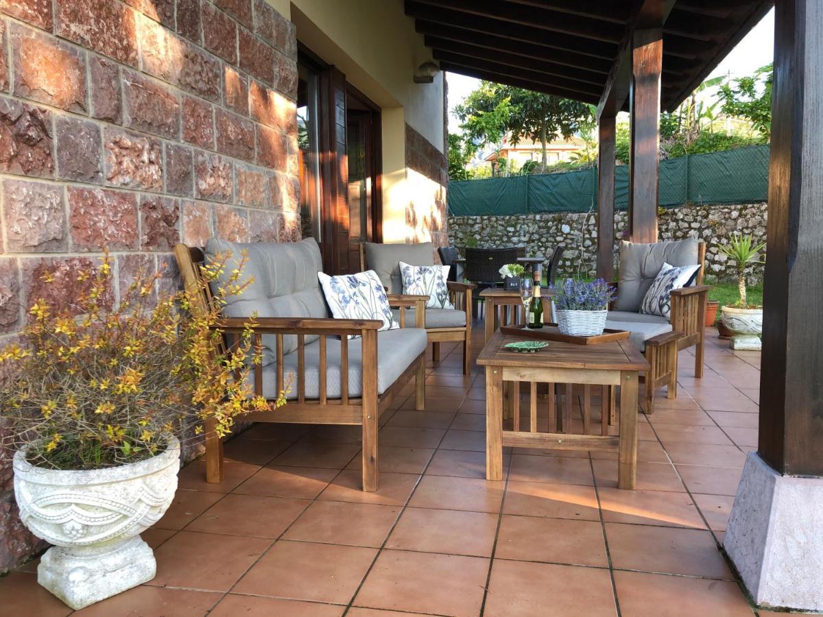 Casa Frente A Los Bufones De Pria Villa Llames de Pría Kültér fotó