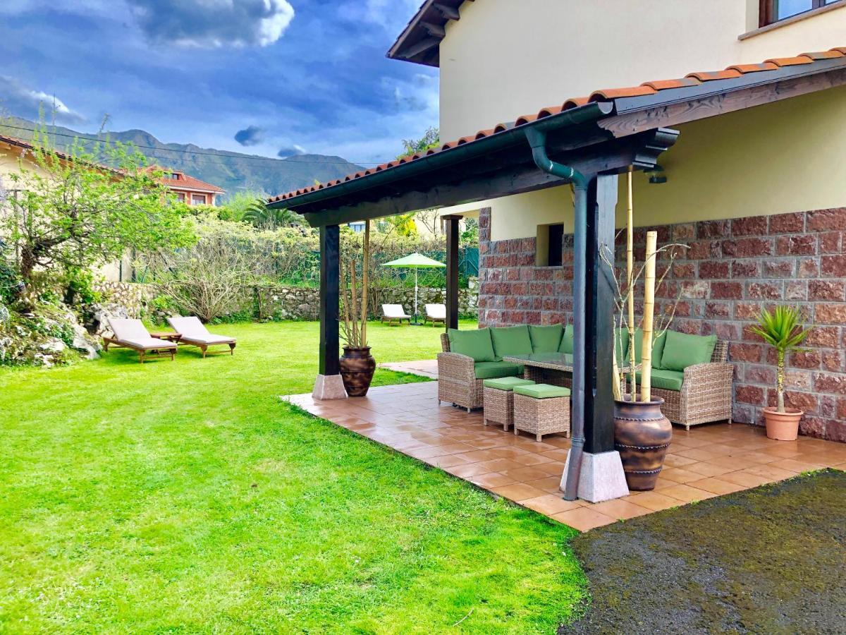 Casa Frente A Los Bufones De Pria Villa Llames de Pría Kültér fotó