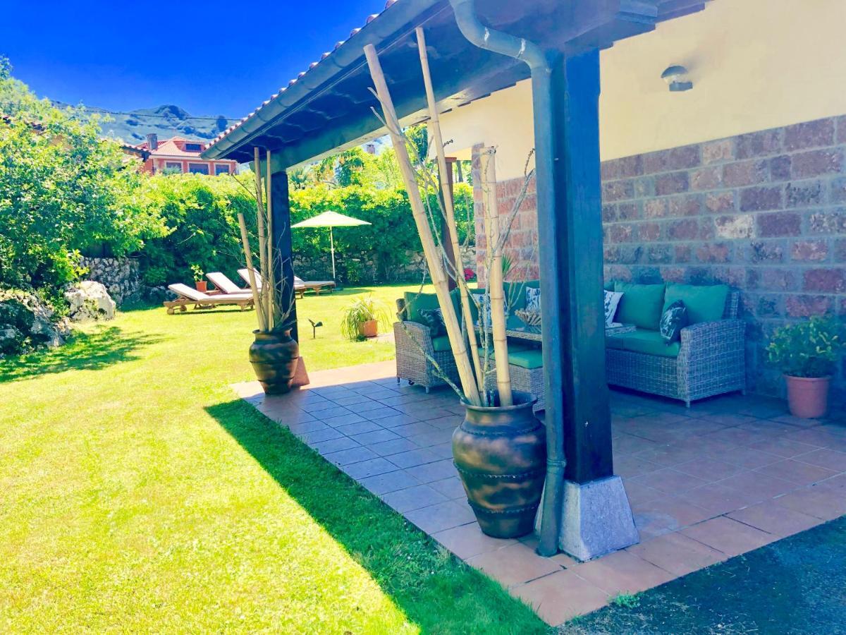 Casa Frente A Los Bufones De Pria Villa Llames de Pría Kültér fotó